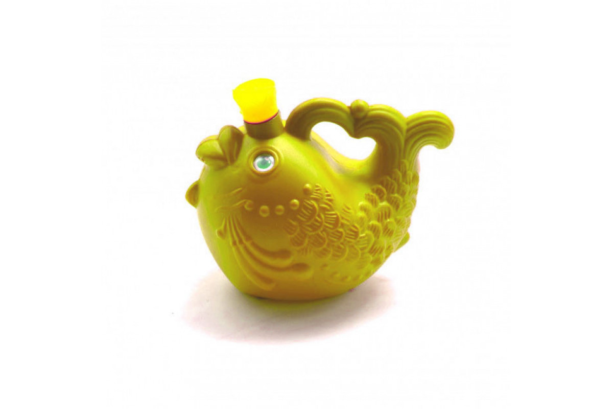 Дитяча ігрова лійка "Рибка" 08091, 5 кольорів Жовтий