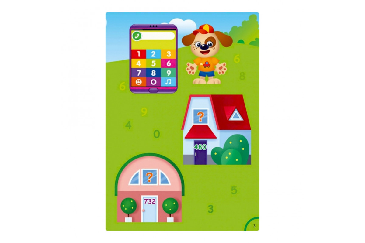 Развивающая книжка "Забавная еда: Цвета и фигуры" 873006 многоразовые наклейки