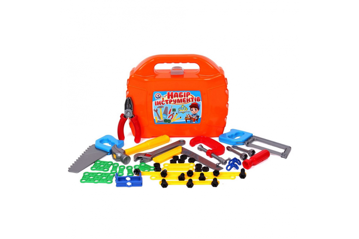 Детский "Набор инструментов" ТехноК 4388TXK в чемодане