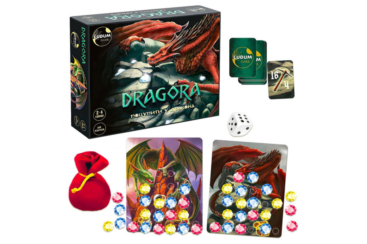 Игра настольная "Драгора" LP8045-52 для подростков