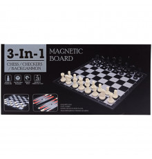 Магнитные шахматы 3 в 1 20160 нарды, шахматы, шашки
