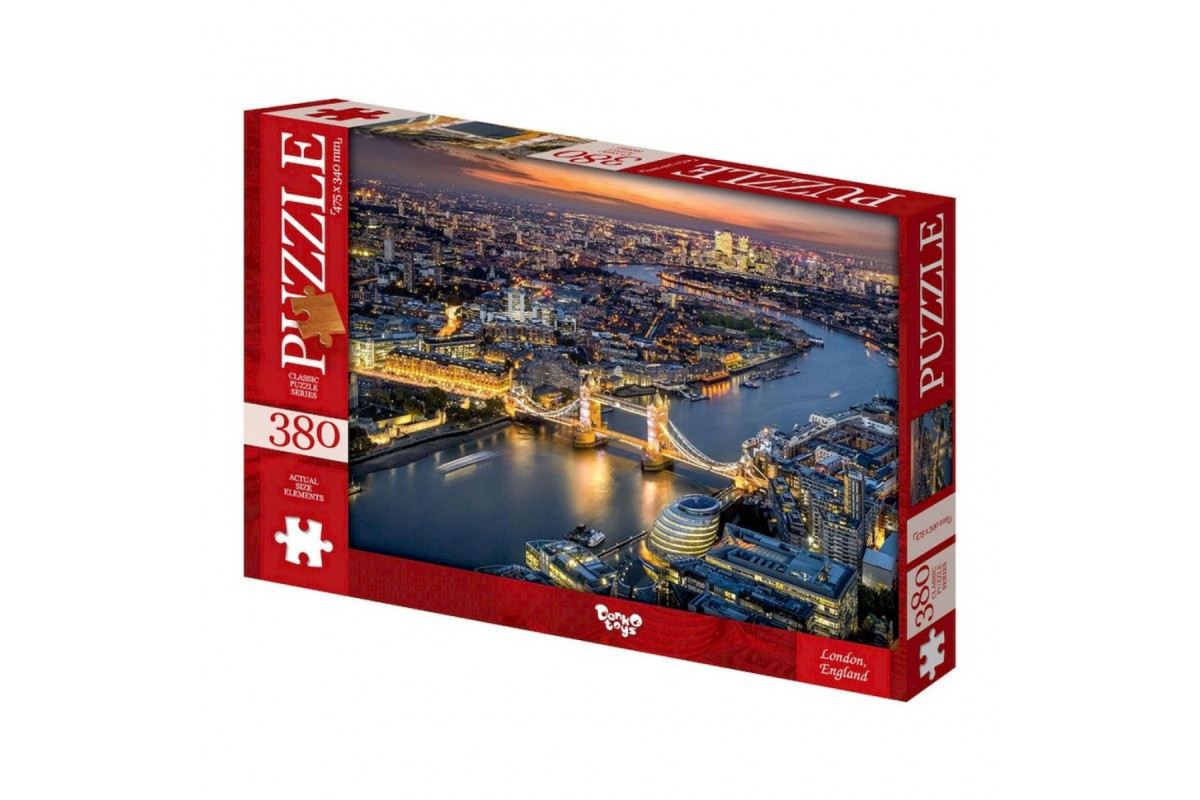 Пазли класичні "Лондон Англія" C380-06-06, 380 елементів