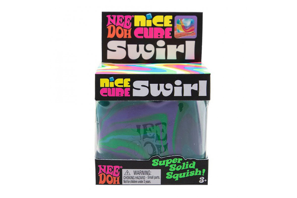 Детская игрушка антистресс "Космический кубик" NeeDoh SWNCBND(Green)