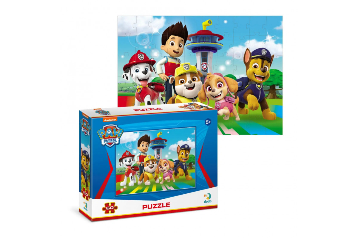 Дитячі Пазли Paw Patrol "Сміливі рятувальники" DoDo 200145 60 елементів