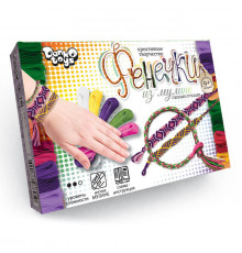 Набір креативної творчості "Фенечки" Danko Toys FIM-01-01-08 з муліне Вид 3