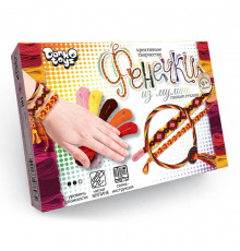 Набір креативної творчості "Фенечки" Danko Toys FIM-01-01-08 з муліне Вид 5