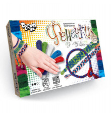 Набір креативної творчості "Фенечки" Danko Toys FIM-01-01-08 з муліне Вид 7