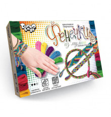 Набір креативної творчості "Фенечки" Danko Toys FIM-01-01-08 з муліне Вид 8