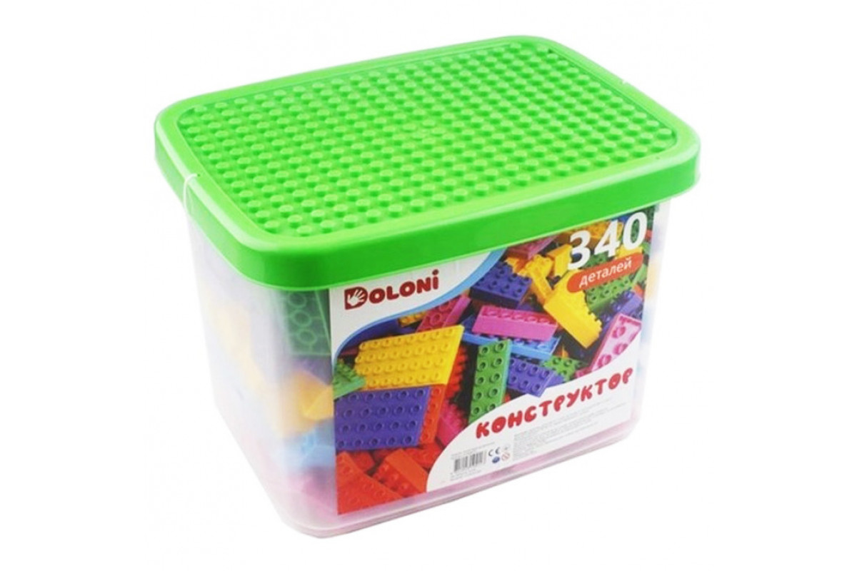 Дитячий Конструктор 013888/27 великий 340 деталей