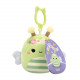Мягкая игрушка на клипсе Пчелка Сибил Squishmallows SQCP00460, 9 см