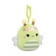 Мягкая игрушка на клипсе Пчелка Сибил Squishmallows SQCP00460, 9 см