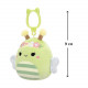 Мягкая игрушка на клипсе Пчелка Сибил Squishmallows SQCP00460, 9 см