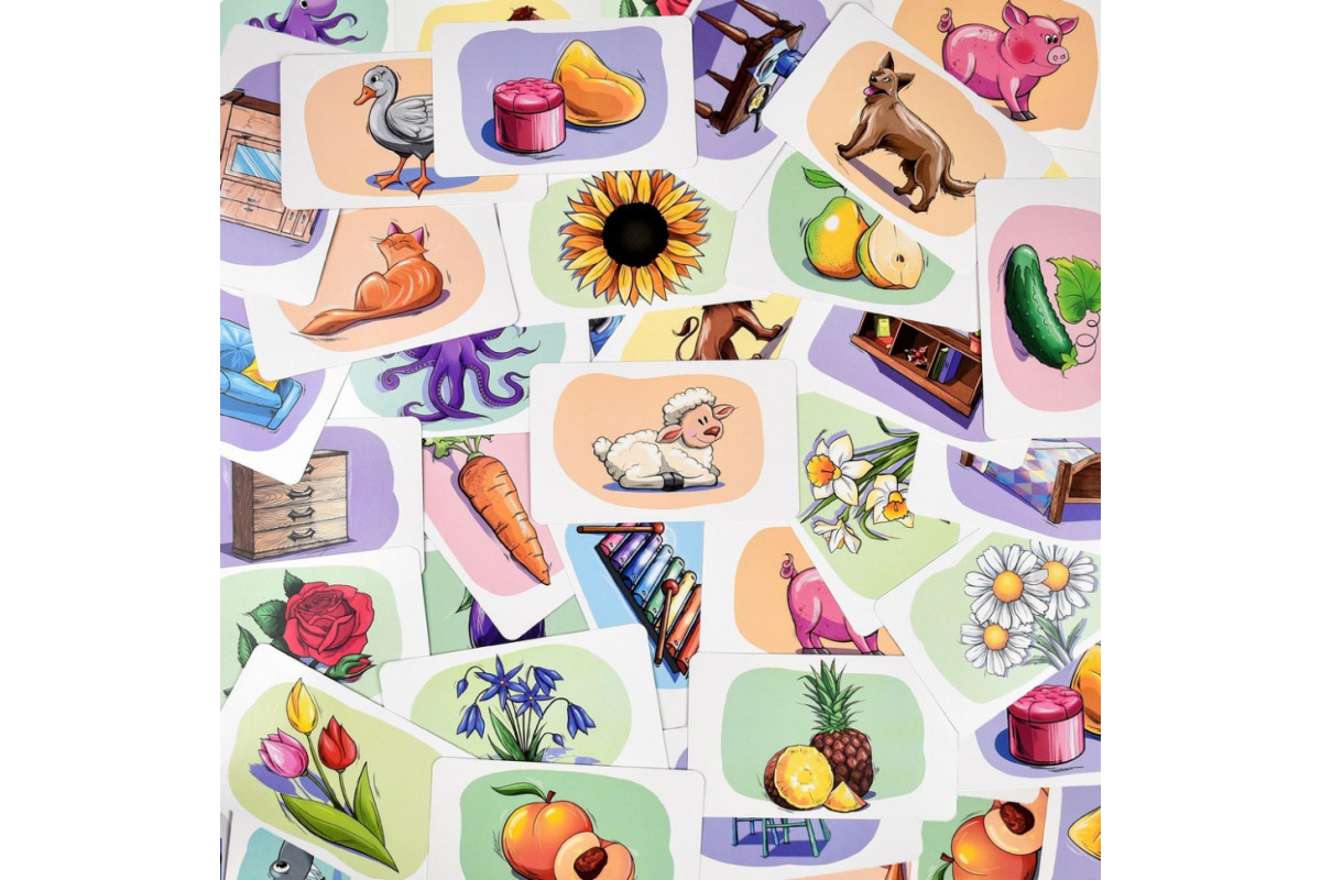 Настольная игра "Умный чемодан. Мир вокруг" 30984, 80 различных карточек