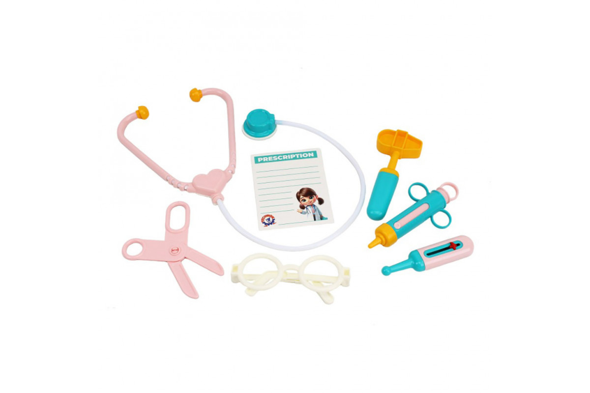 Детский игровой подарочный набор 3 в 1 "Play&pretend" 2277TXK врач, стилист, повар