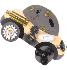 Детская деревянная игрушка "Бизи-борд Машина" C15015