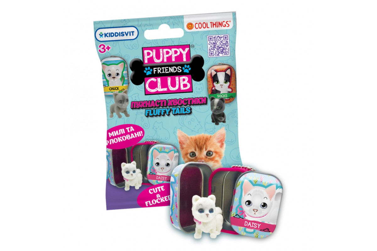 Фигурка-сюрприз "Пушистые хвостики" PC061 серии "Puppy Club" в ассортименте