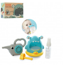 Детский генератор мыльных пузырей YB1761-3 для ванной Акула