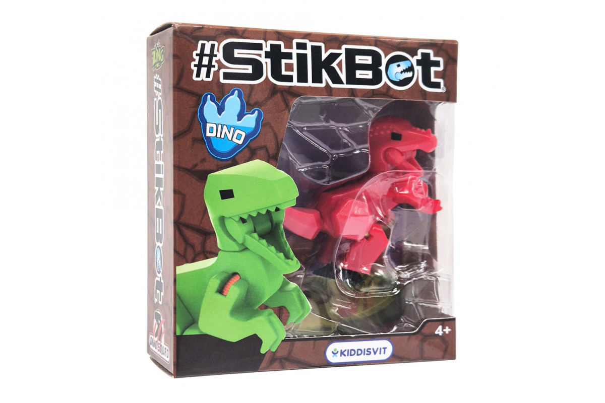 Фигурка для анимационного творчества Пахицефалозавр Stikbot TST622DN_UAKD-1(Red)