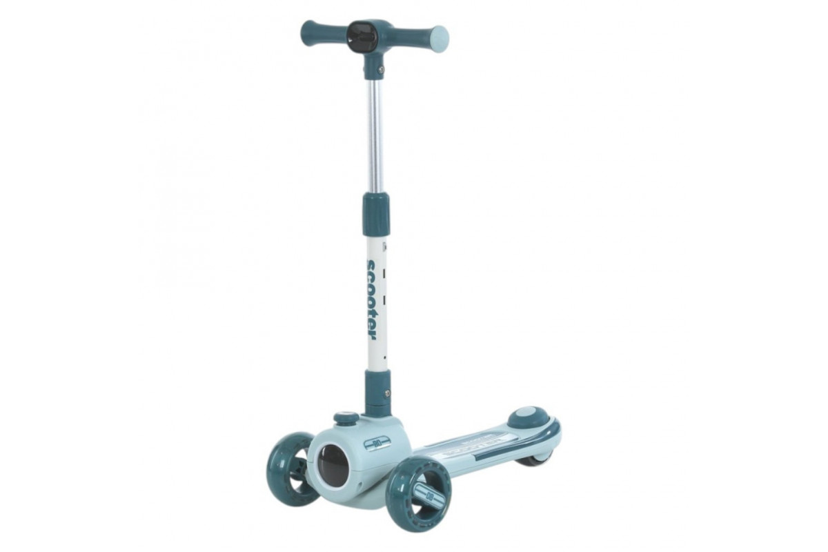 Самокат детский трехколесный JR3-135-G, колеса со светом