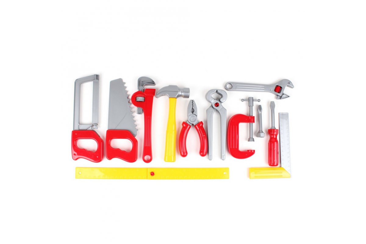 Детский "Набор инструментов" ТехноК 5880TXK, 13 предметов