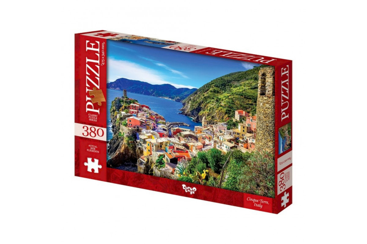 Пазли класичні "Чінкве-Терре Італія" C380-06-05, 380 елементів