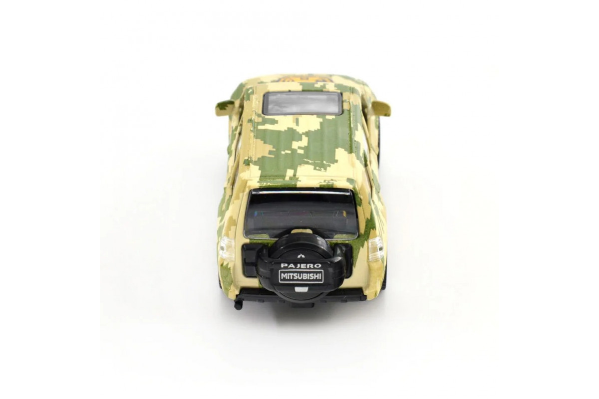 Автомодель серии "Шевроны Героев" Mitsubishi Pajero 4WD Tubro" 47 ОМБр" TechnoDrive 250361M