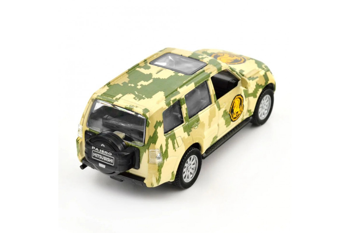 Автомодель серии "Шевроны Героев" Mitsubishi Pajero 4WD Tubro" 47 ОМБр" TechnoDrive 250361M