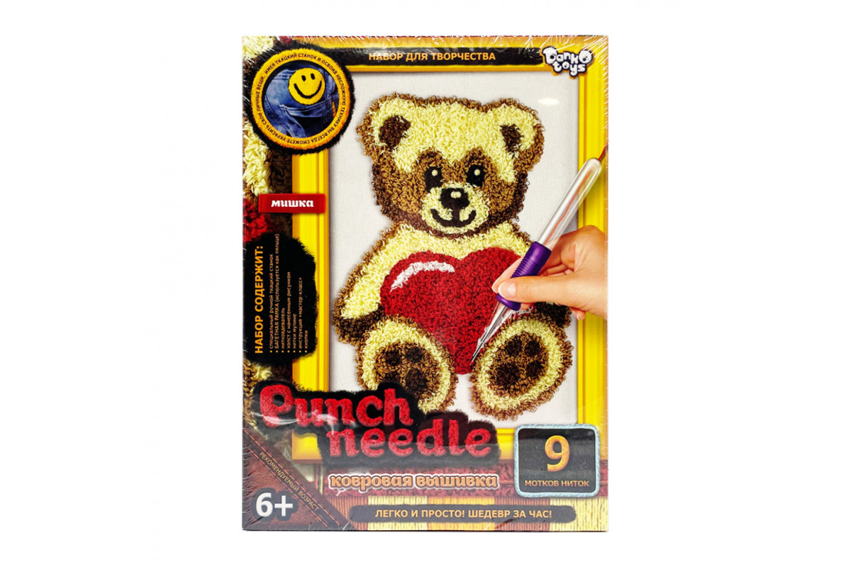 Набор для творчества "Punch Needle: Мышка" PN-01-05 ковровая вышивка