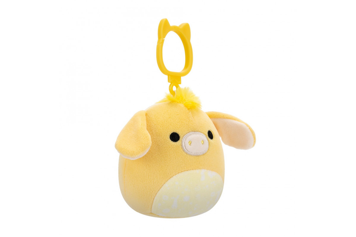 Мягкая игрушка на клипсе Ослик Гэвин Squishmallows SQCP00461, 9 см