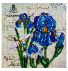 Набор для вышивки бисером "Ультрамарин" AM-181 на натуральном холсте