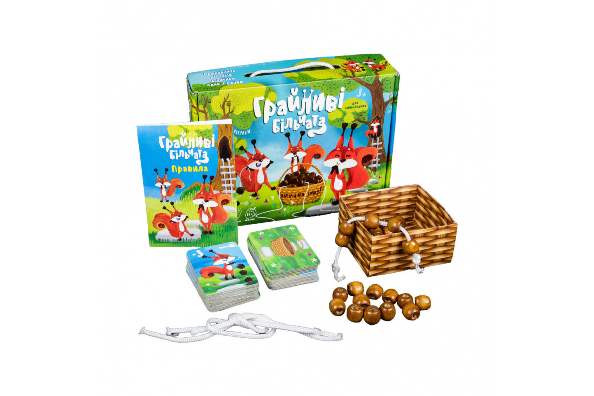 Настольная игра "Игривые бельчата" 30852 (укр.)