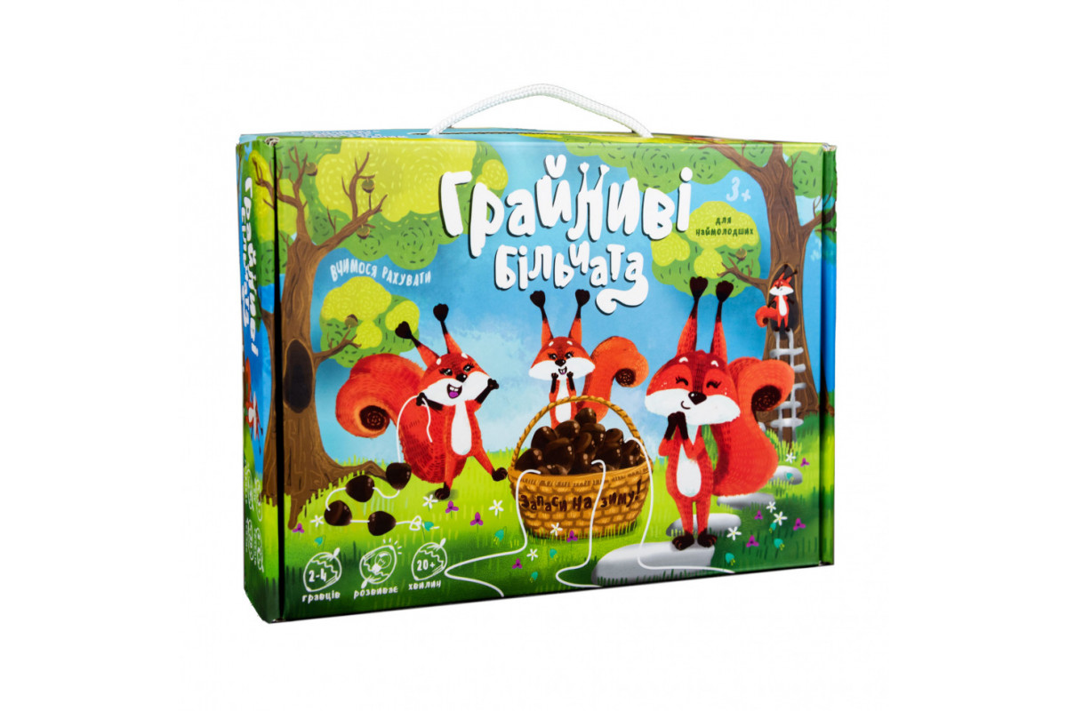 Настольная игра "Игривые бельчата" 30852 (укр.)