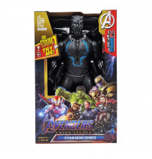 Игровая фигурка Марвел Bambi 99106 со светом и звуком Черная Пантера