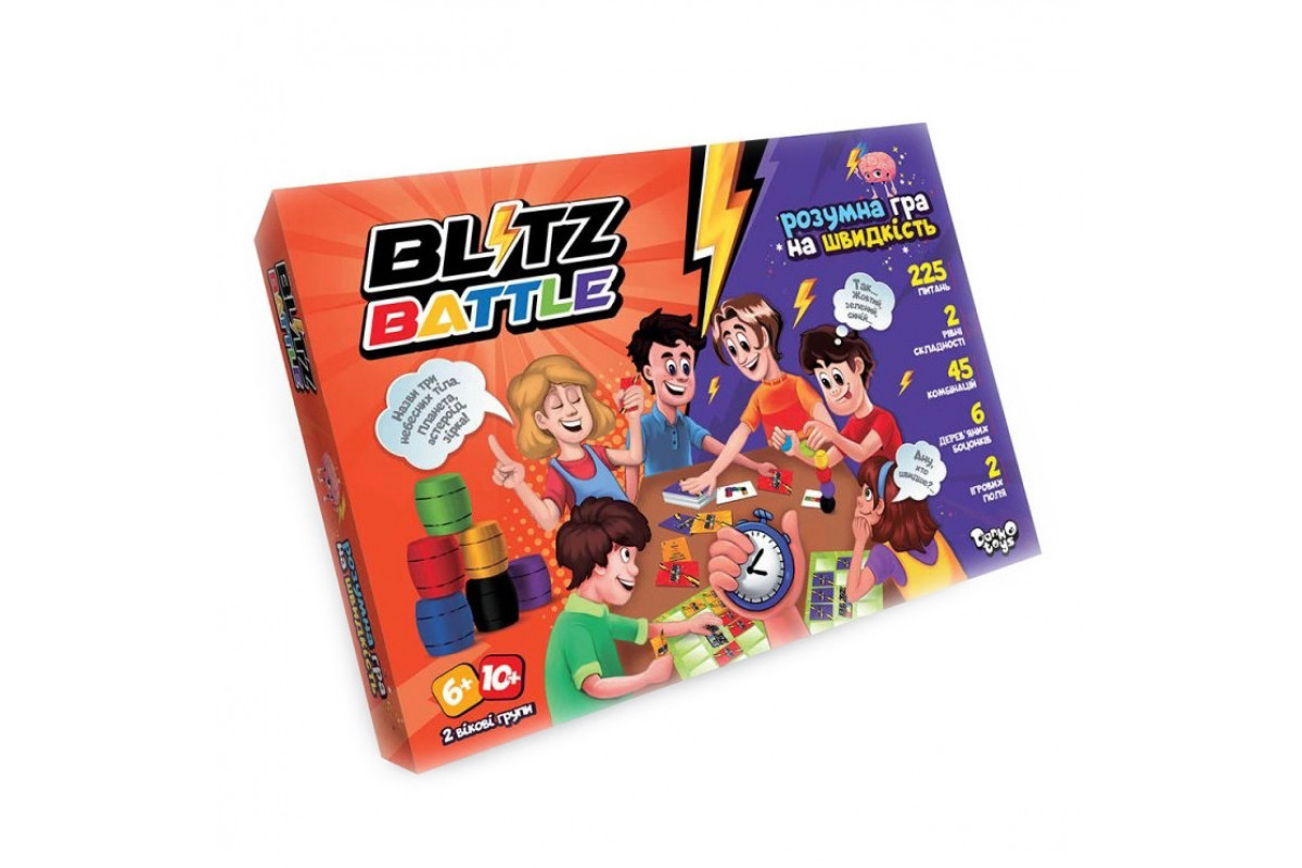 Настільна гра Blitz Battle G-BIB-01-01U укр