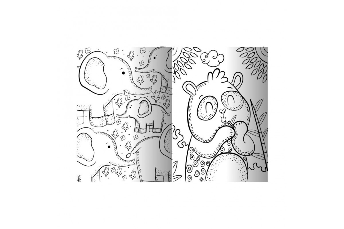 Развивающая раскраска "Джунгли" РМ-73-03, 32 страницы