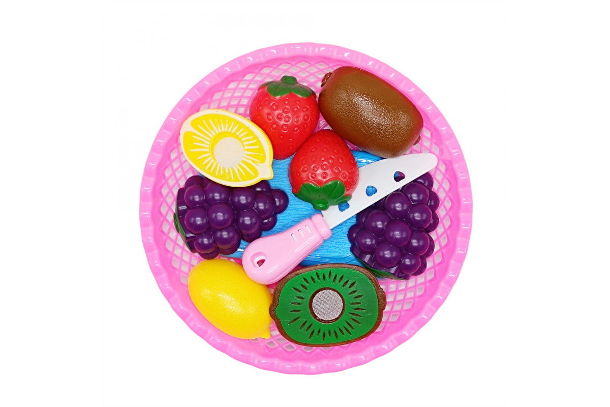 Дитячий іграшковий набір "Продукти апельсин" 66-46 продукты на липучках Виноград