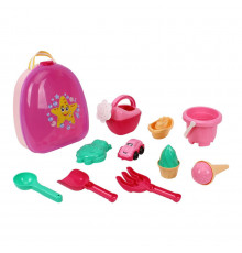 Набор для игры в песочнице 0310TXK рюкзачок 13 элементов