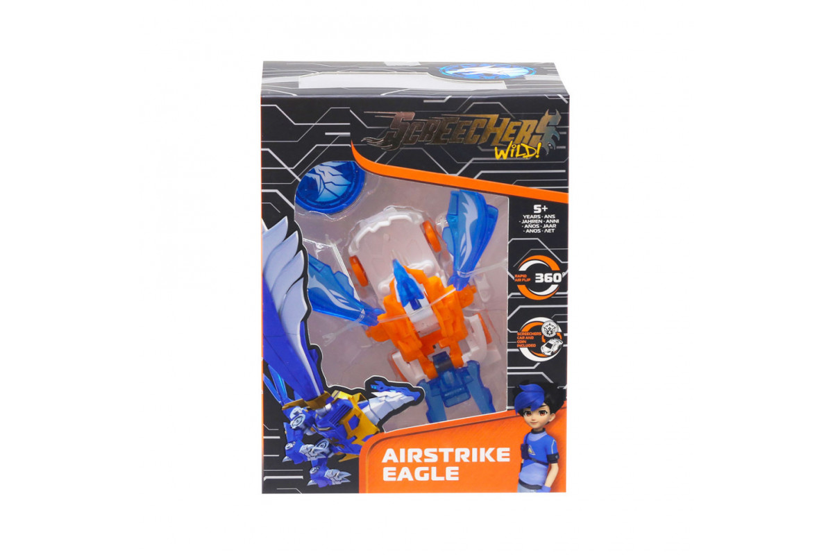 Машинка-трансформер Эирстрайк Игл Screechers Wild! EU685101