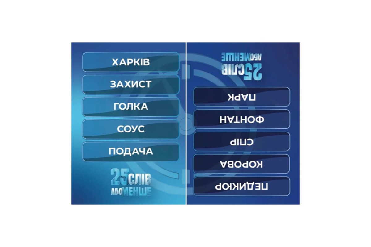 Настільна гра "25 слів або менше" 290100, 300 карток