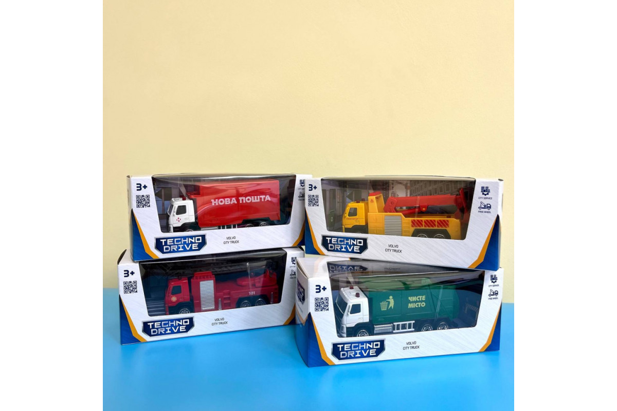 Автомодель «VOLVO» МУСОРОВОЗ TechnoDrive 250300