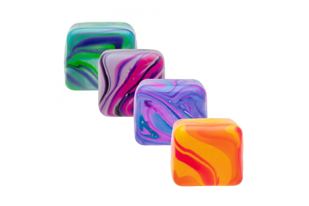 Детская игрушка антистресс "Космический кубик" NeeDoh SWNCBND(Violet)