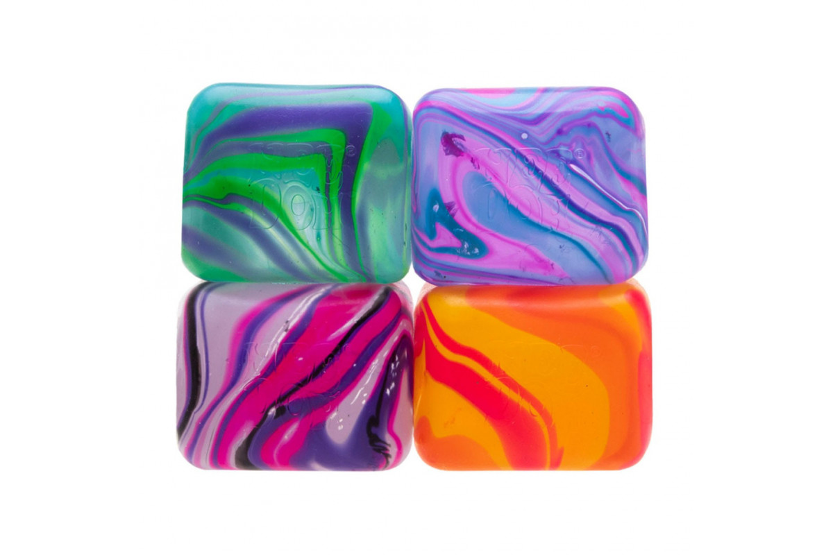 Детская игрушка антистресс "Космический кубик" NeeDoh SWNCBND(Violet)