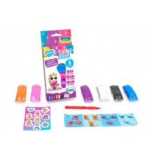 Набор теста для лепки "Shine" ТМ Lovin 41177, 6 цветов по 35 г