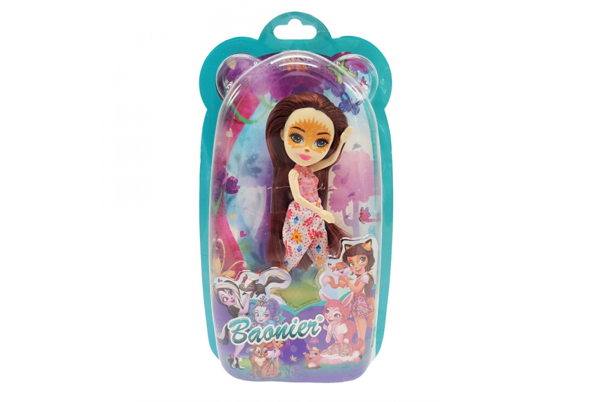 Детская игрушечная Кукла "Baobier" JJ8572-23(Brown) 15 см, шарнирная