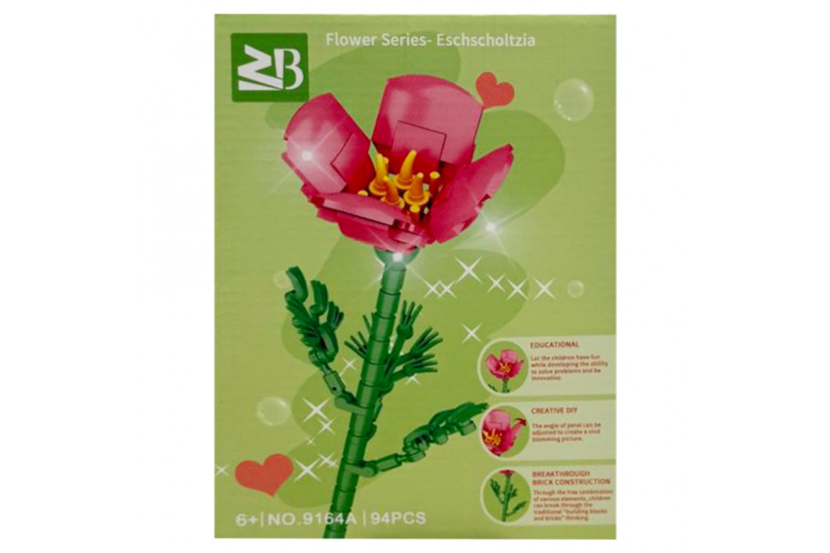 Конструктор детский "Eschscholtzia" 9119A-9164A 94 детали