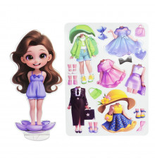 Детский набор для творчества "Магнитный гардероб" 8886-4 одежда и аксессуары