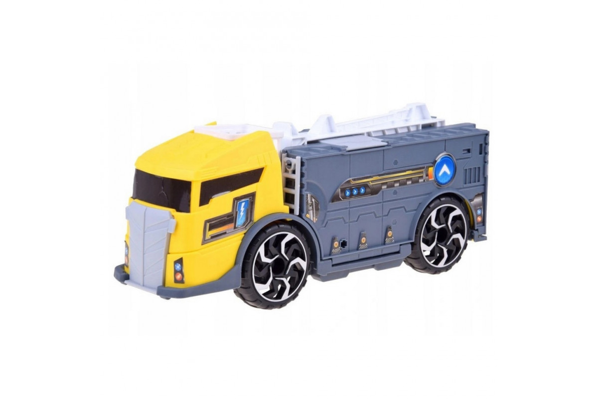 Игрушечный трейлер с контейнером P905-A и краном