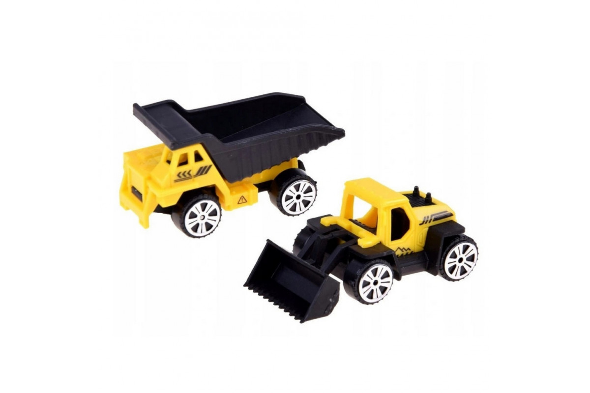 Игрушечный трейлер с контейнером P905-A и краном