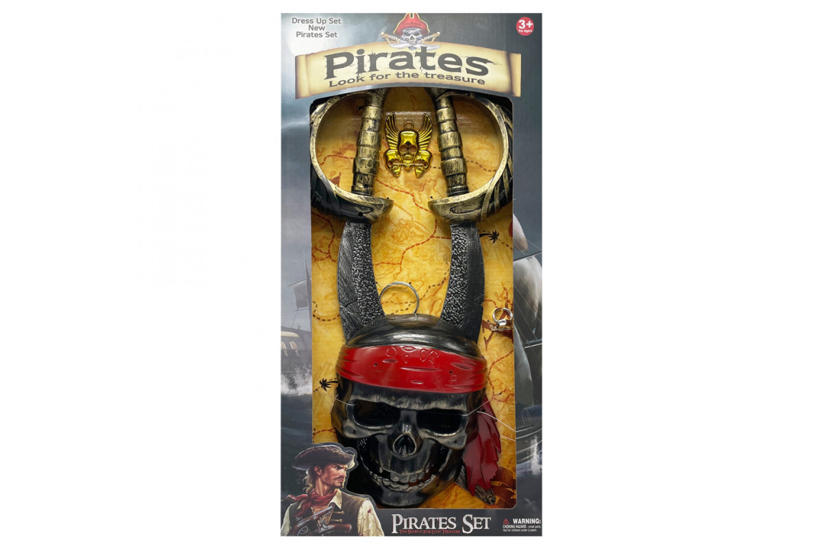 Дитячий ігровий набір "Pirates Ser" 8897А-134 маска, зброя