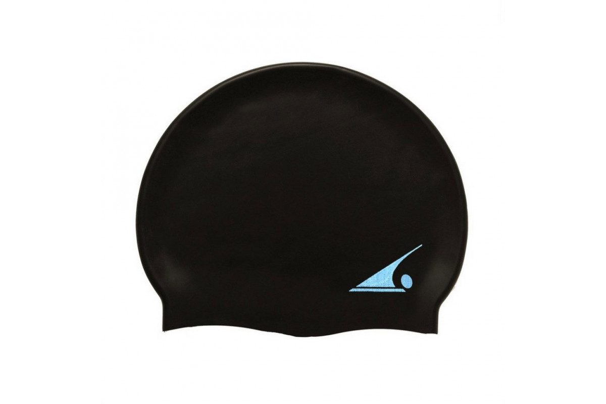 Шапочка для плавання універсальна Multicolour NE-LG-34BK, чорна